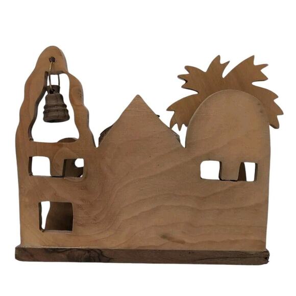 Nativity Olive Wood Hand Made in Bethlehem Israel Holy Land Small - Picture 2 of 6